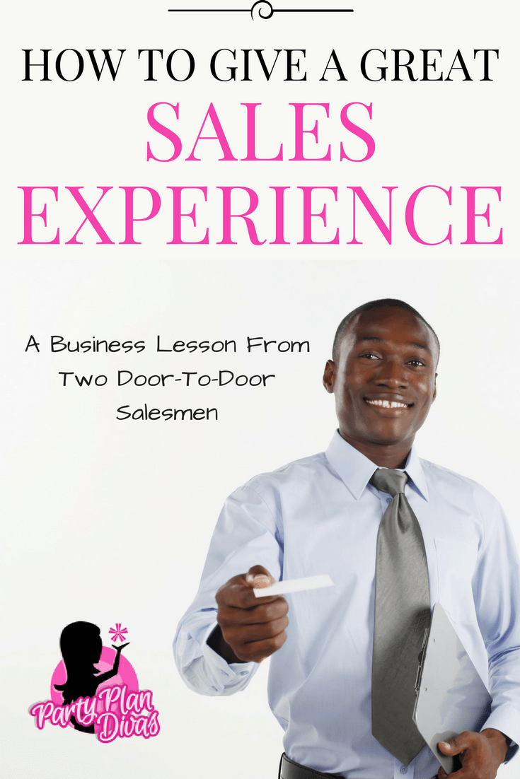 A Pleasant Sales Experience