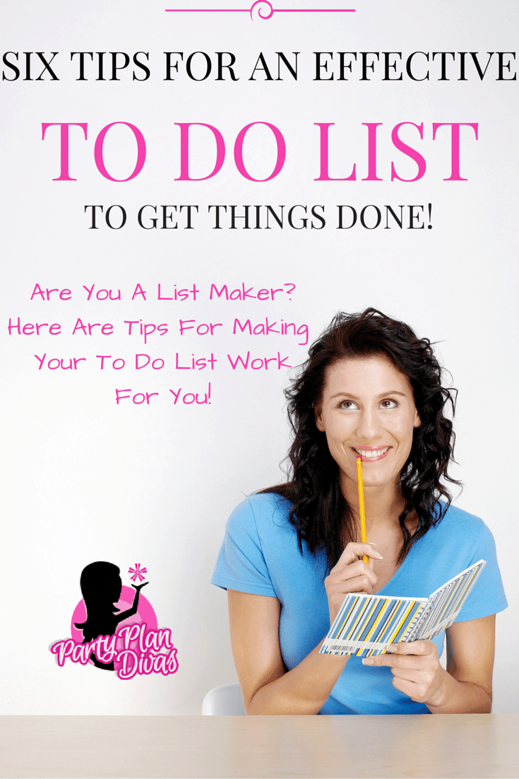 Six Tips To Make An Effective “To Do List”