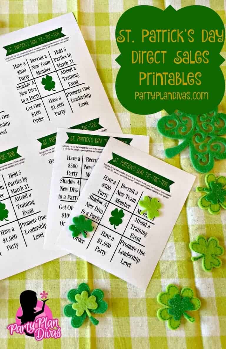 Free St Patrick’s Day Printables to Help Your Direct Sales Business