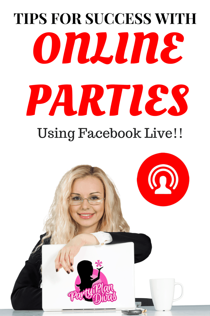 facebook live online parties
