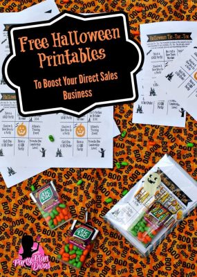 Free Halloween Printable to Boost Your Direct Sales Business