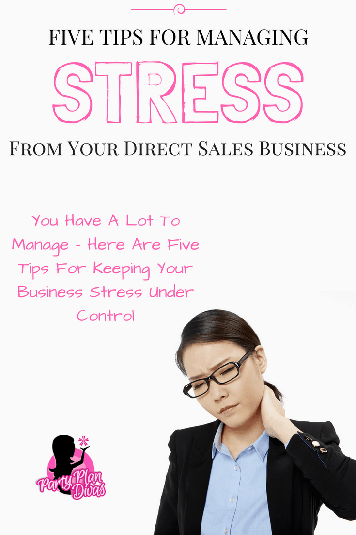 tips to help beat business stress