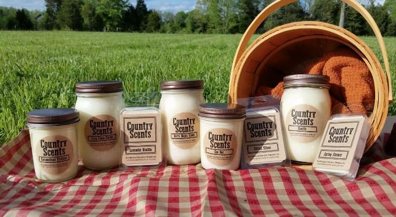 country scents candles