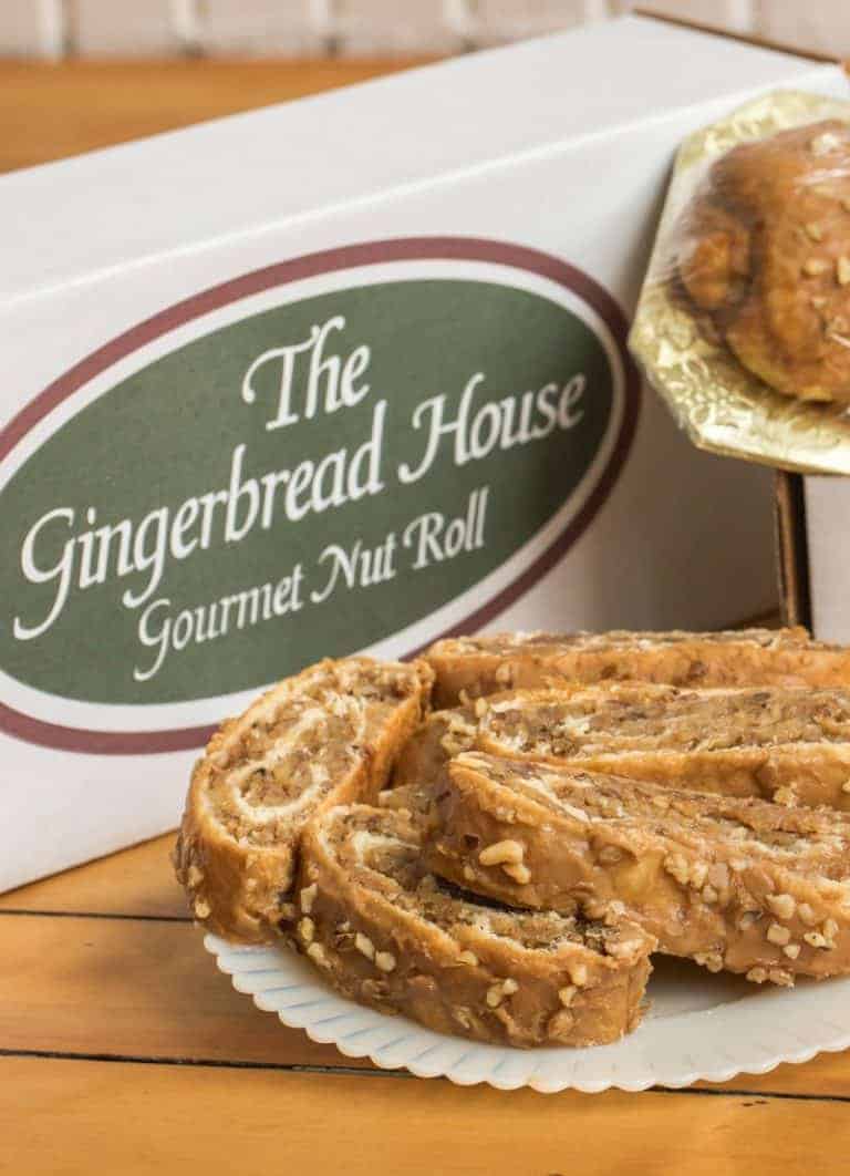 The Gingerbread House Gourmet Nut Roll Giveaway