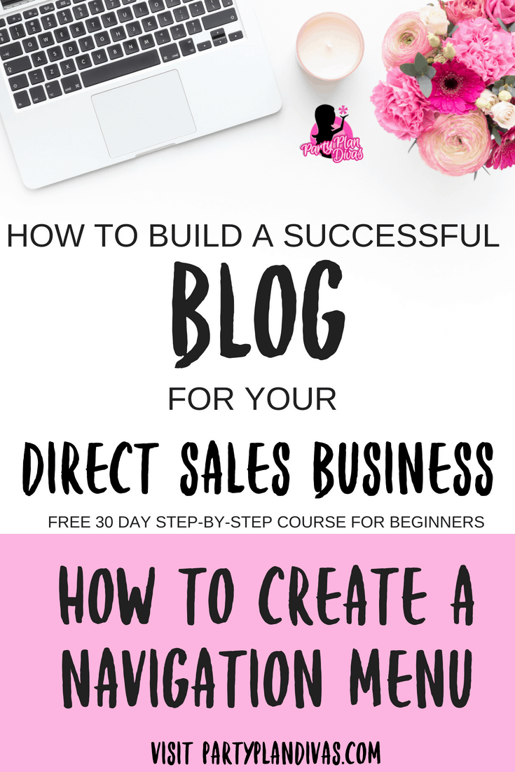 Build a Business Blog – How To Create a Menu