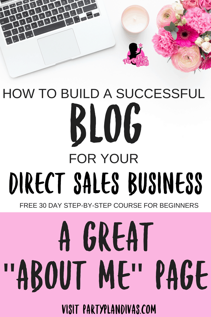 Build a Business Blog – Your “About Me” Page