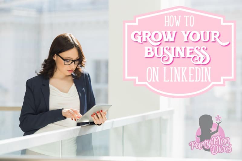 build your business on linkedin