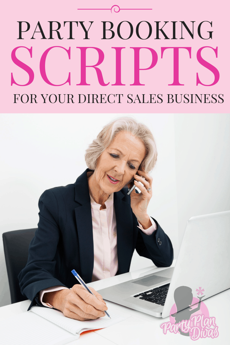 Direct Sales Party Booking Scripts