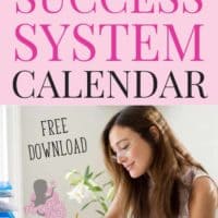 Free Diva Success System Monthly Calendar