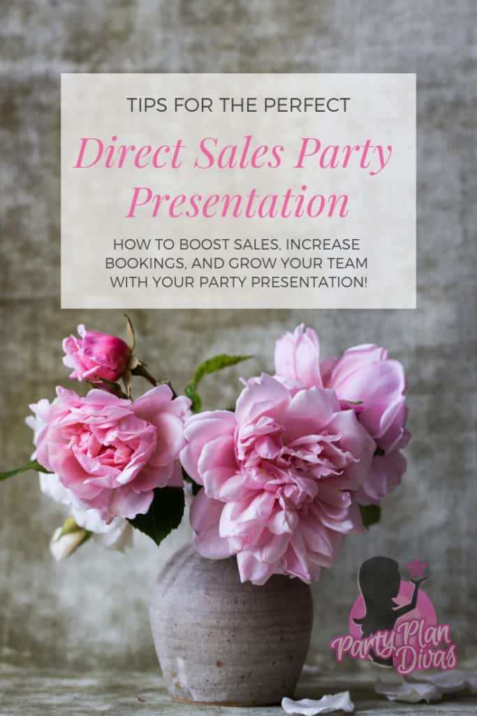 direct sales party tips