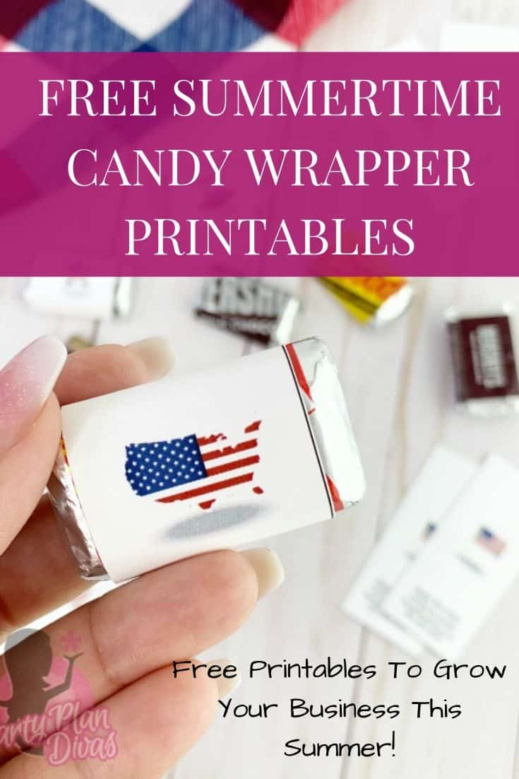 Free Summertime Candy Wrapper Printables To Boost Your Business