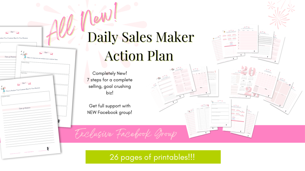 New Daily Sales Maker Action Plan