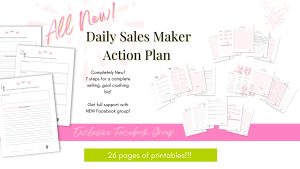 New Daily Sales Maker Action Plan