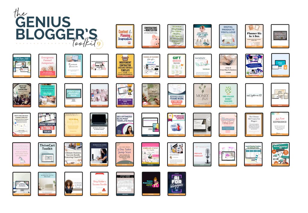 The Genius Bloggers Toolkit from Ultimate Bundles