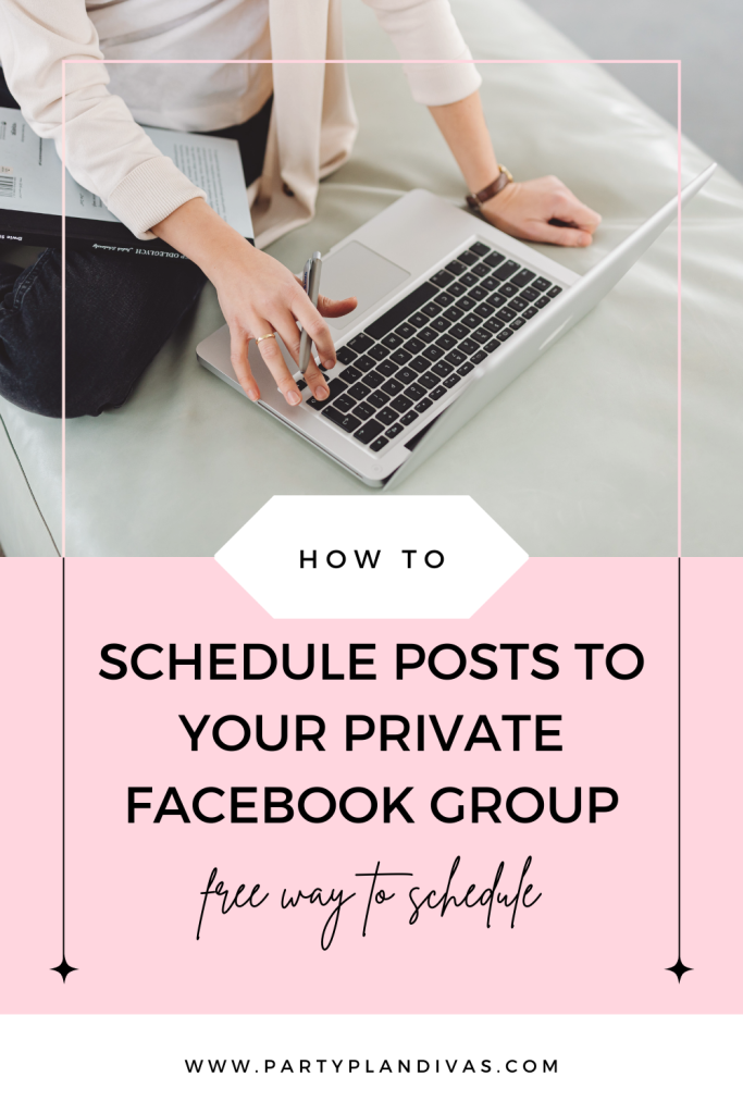 How To Schedule Posts To Your Private Facebook Group
