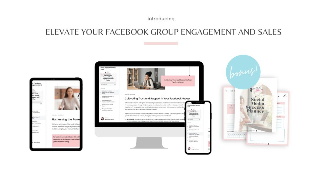 Elevate Your Facebook Group Engagement and Sales